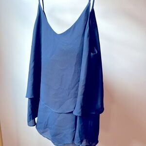 Women’s tank - navy size medium